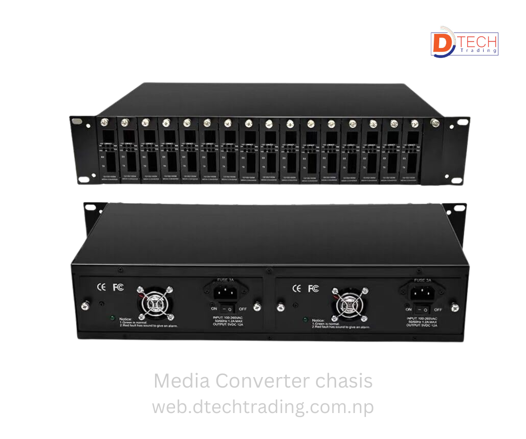 Media Converter Chassis 14-slot 2U